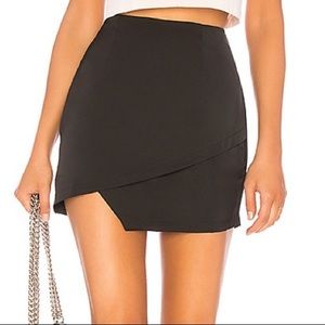 Superdown satin skirt